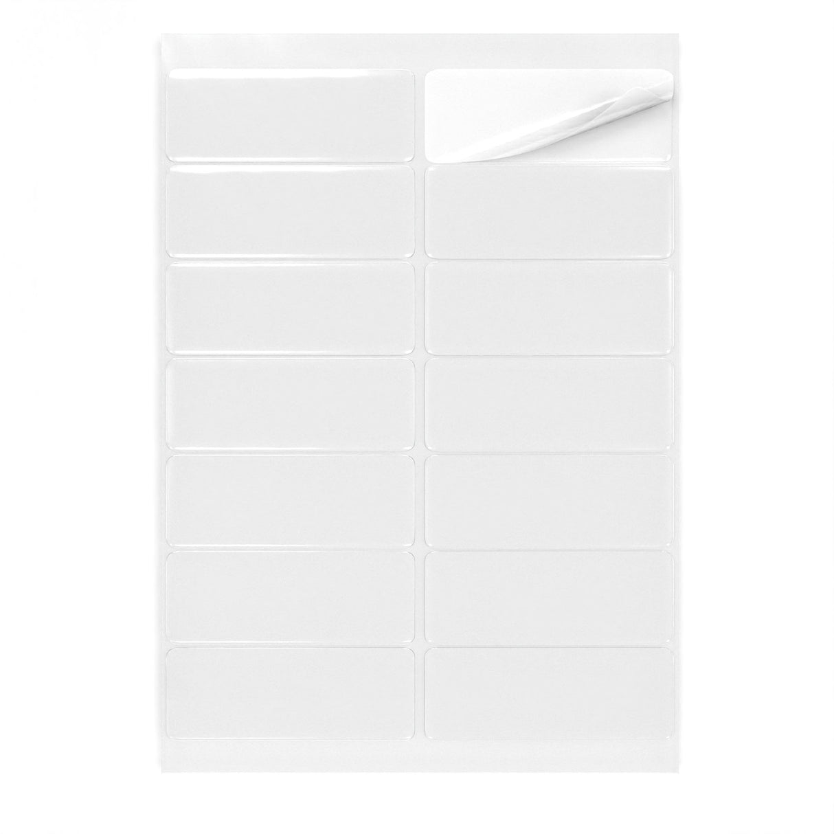 Rectangle Adhesive Labels