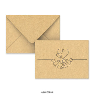 Valentine's Coloured Envelope (Share Love Design)