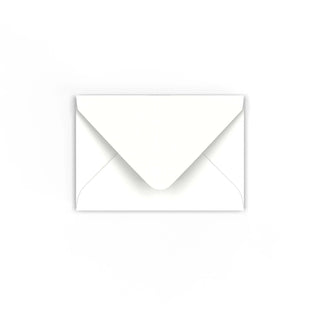 White Gummed Greeting Card Envelope (65 x 94mm)