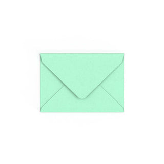 C6 Jade Green British Made Gummed V-Flap Envelope (114 x 162mm)