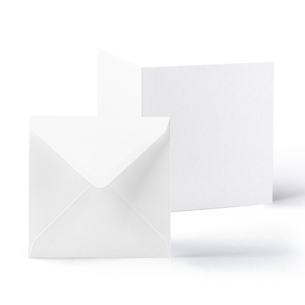 White Smooth Cards & Envelopes Pack
