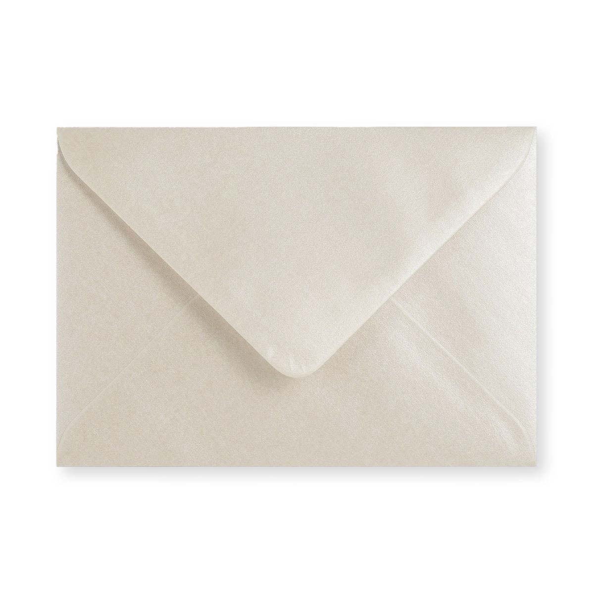 C6 Oyster Gummed V-Flap Greetings Envelope (114 x 162mm)