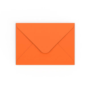 Orange Gummed V-Flap Envelope (125 x 175mm)