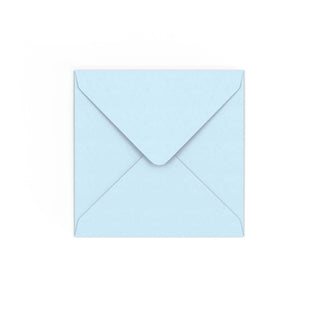 Pale Blue Gummed V-Flap Envelope (130 x 130mm)