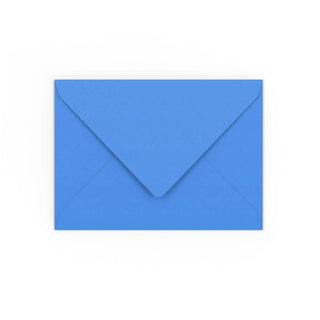 Bright Blue Gummed V-Flap Envelope (133 x 184mm)