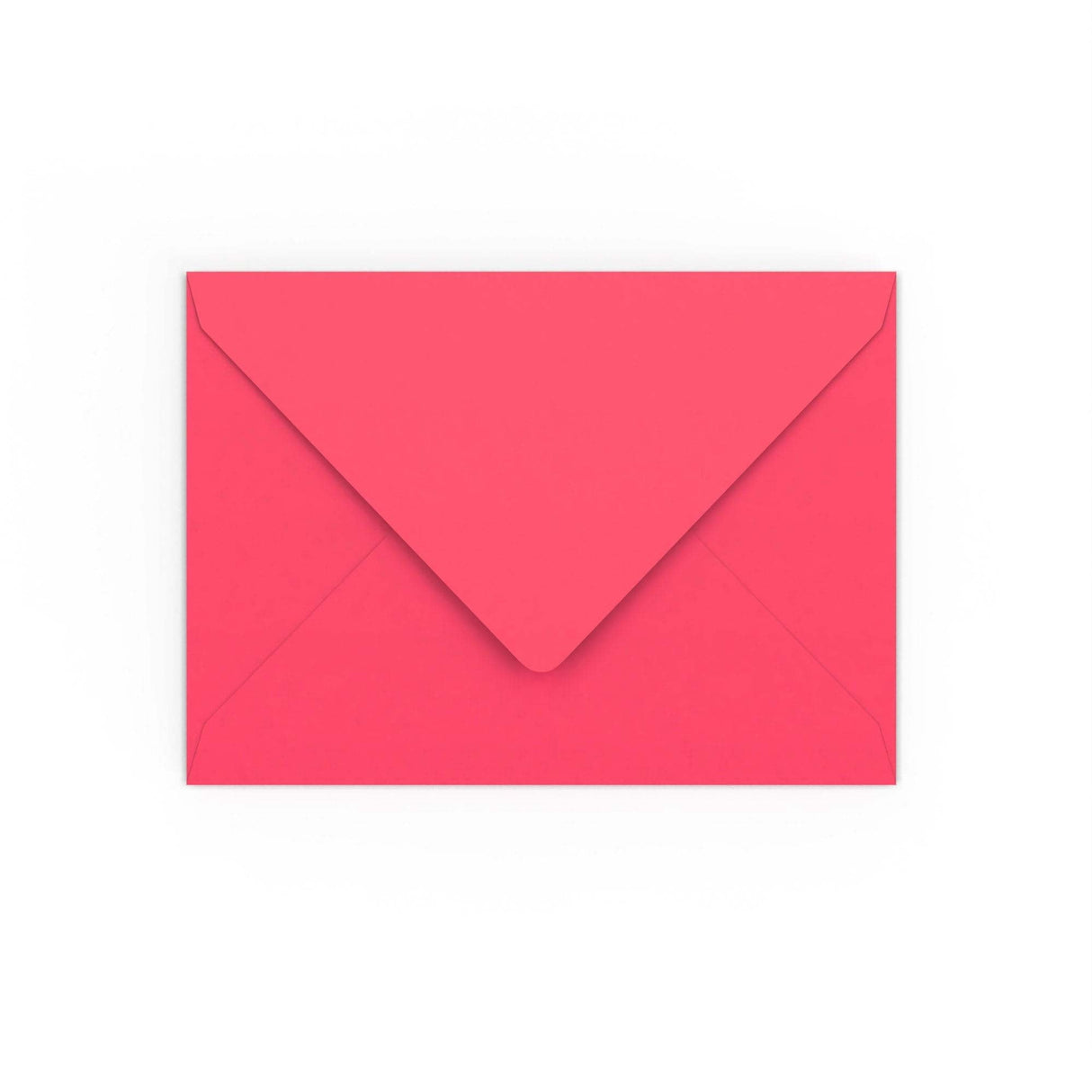 Bright Pink Gummed V-Flap Envelope (133 x 184mm)
