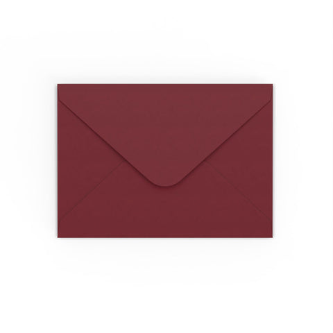 Burgundy envelopes Burgundy 133 x 184 mm Gummed