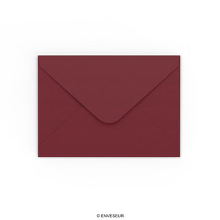 Burgundy Envelopes