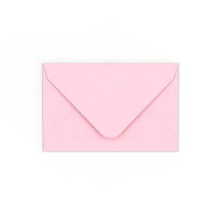 pale pink envelope 65x94 mm