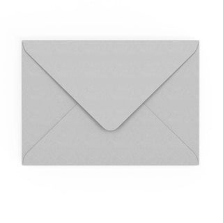 C5 Pale Grey Gummed V-Flap Envelope (162 x 229mm)