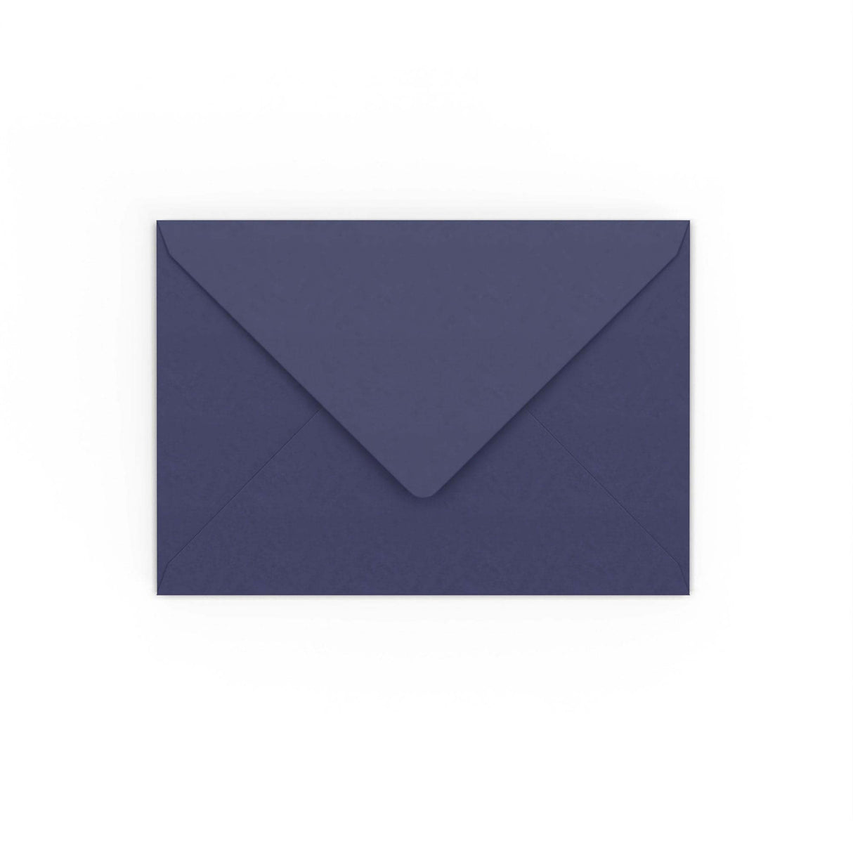 C6 Dark Blue Gummed V-Flap Envelope (114 x 162mm)