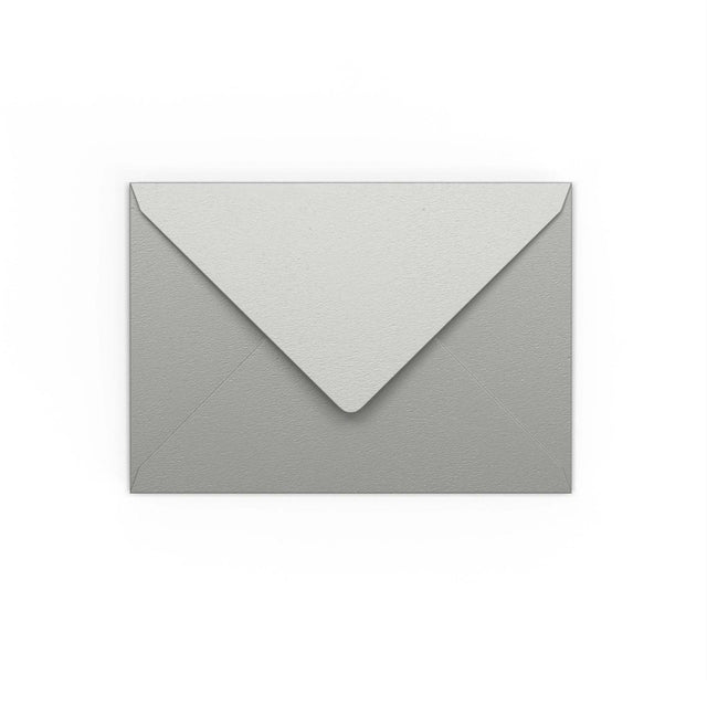 C6 Silver Gummed V-Flap Envelope (114 x 162mm)
