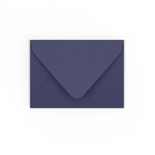 C7 Dark Blue Gummed V-Flap Envelope (82 x 113mm)