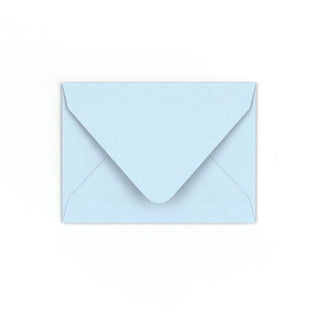 C7 Pale Blue Gummed V-Flap Envelope (82 x 113mm)