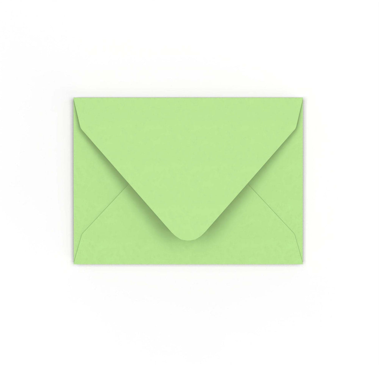 C7 Pale Green Gummed V-Flap Envelope (82 x 113mm)
