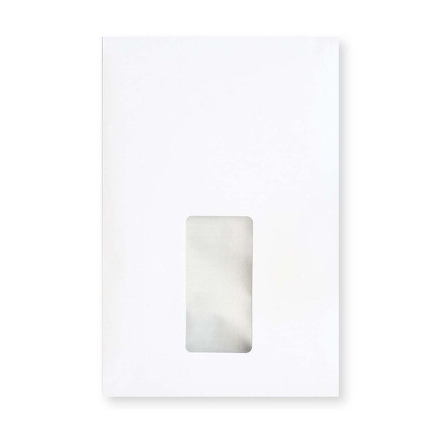 C5 White Recycled Peel & Seal Gusset Envelope (162 x 229 x 25mm)