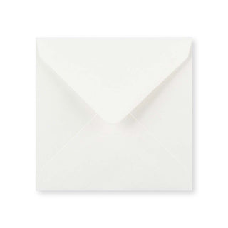 White Gummed V-Flap Envelope (130 x 130mm)