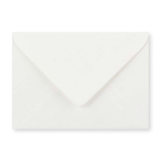 C6 White Gummed V-Flap Envelope (114 x 162mm)