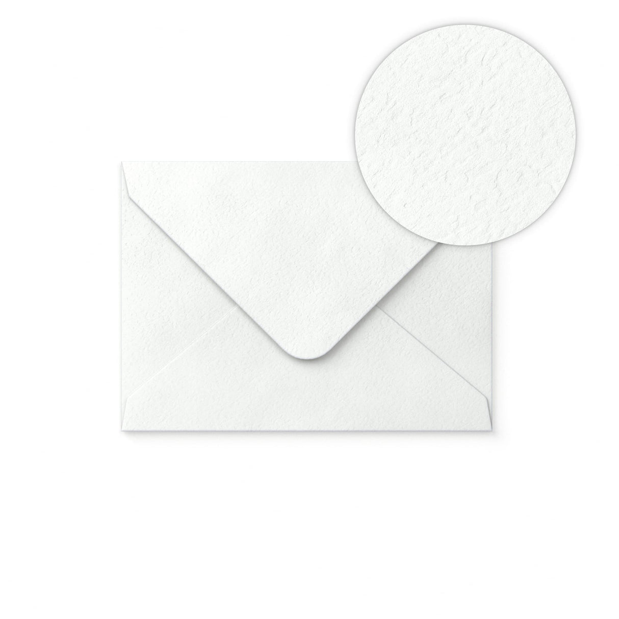 White Envelope Hammered Texture 82x113 mm (C7)
