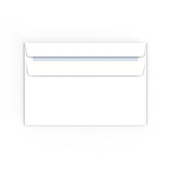 White Envelope with Internal Opacity - Window 114x162mm (C6)