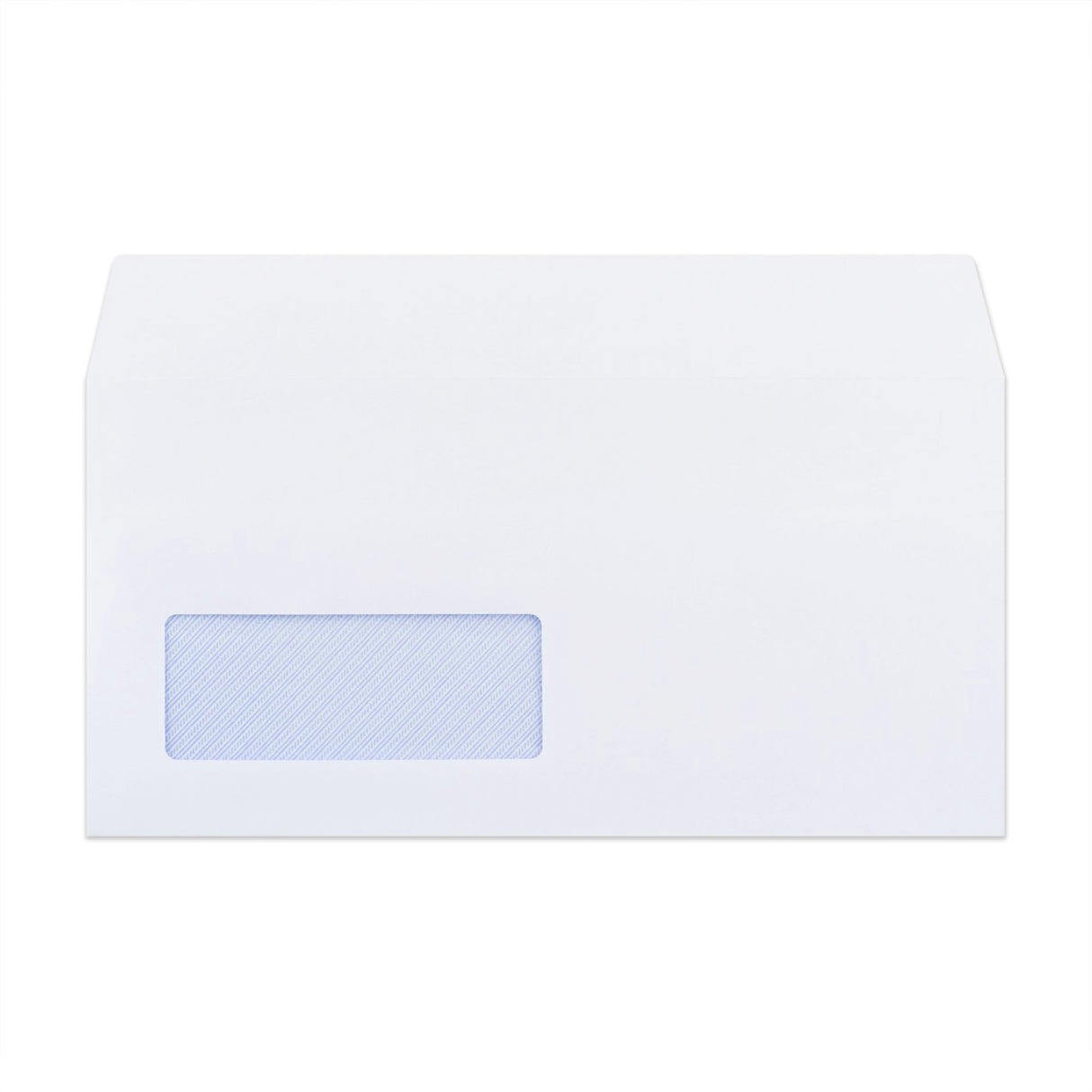 White Envelope with Internal Opacity - Window 110x220 mm (DL) 90gsm