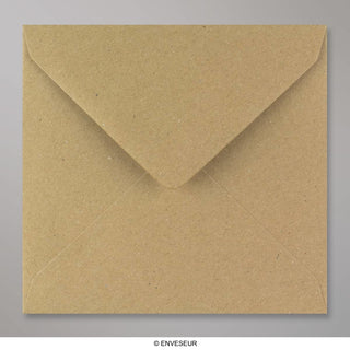 Kraft square envelopes