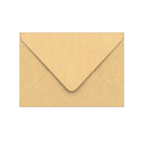 C6 Fleck Recycled Gummed V-Flap Greetings Envelope (114 x 162mm)
