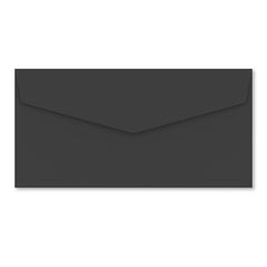 V-Flap Peel and Seal Envelopes Black 110 x 220 mm (DL)