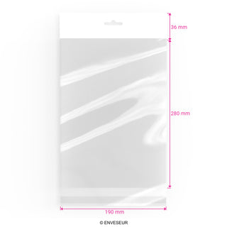 Cello Bags with Header OPP