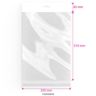 Cello Bags with Header OPP