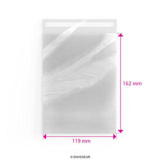 Cello bags without header OPP
