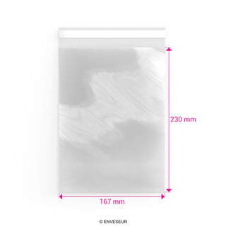 Cello bags without header OPP