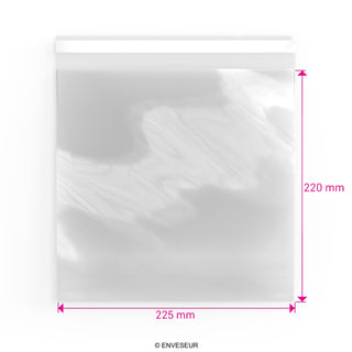 Cello bags without header OPP