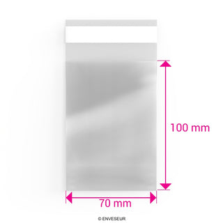 Cello bags without header OPP
