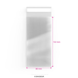 Cello bags without header OPP