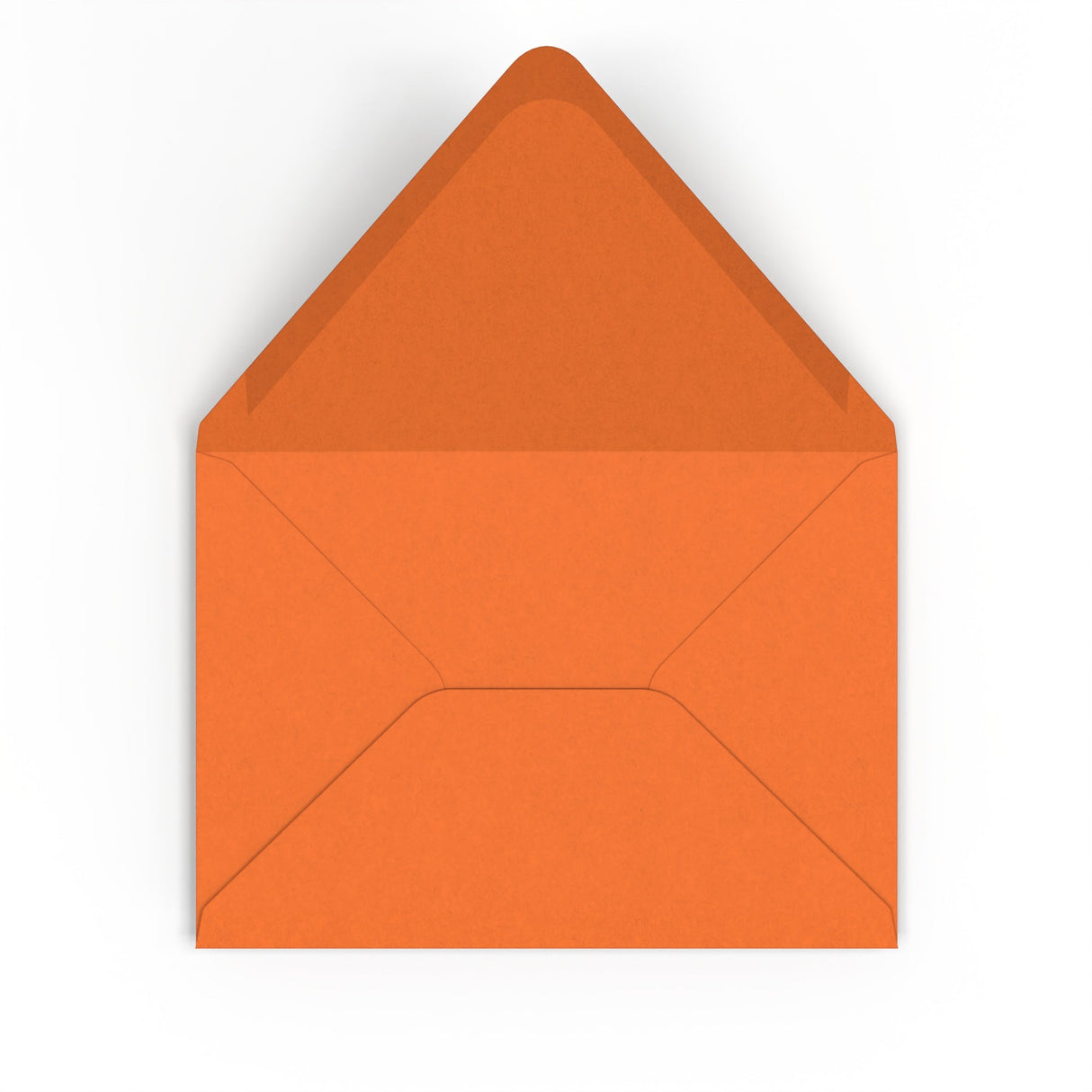 C5 Flame Orange British Made Gummed V-Flap Envelope (162 x 229mm)