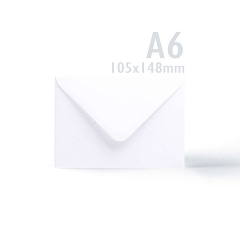 White Smooth Cards & Envelopes Pack