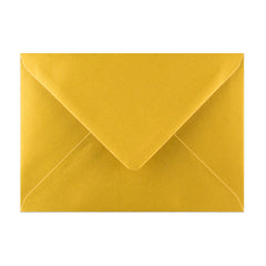 Metallic Gold Gummed V-Flap Greeting Card Envelope (125 x 175mm)