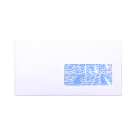 White Envelope with Internal Opacity - Window 115x225 mm (DL+) 90gsm