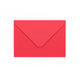 Bright Red Gummed V-Flap Envelope (125 x 175mm)