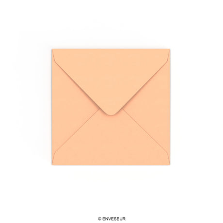 130x130 mm Clariana Salmon Pink Envelope