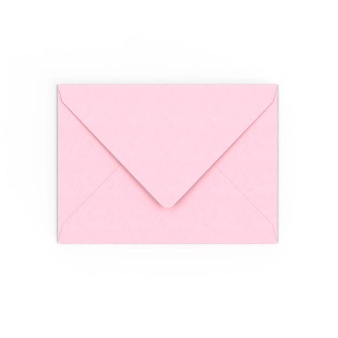 Pale Pink Gummed V-Flap Envelope (133 x 184mm)