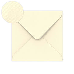 Ivory Gummed V-Flap Envelope (155 x 155mm)