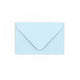 Pale Blue Gummed V-Flap Envelope (65 x 94mm)