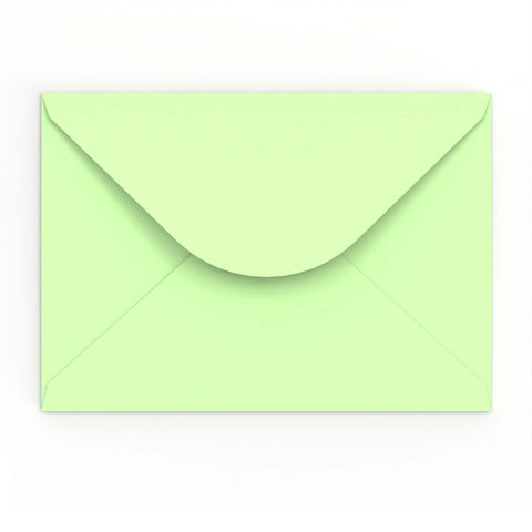 C5 Pale Green Gummed V-Flap Envelope (162 x 229mm)
