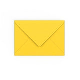C6 Mid Yellow Gummed V-Flap Envelope (114 x 162mm)