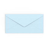 DL Pale Blue Gummed V-Flap Envelope (110 x 220mm)
