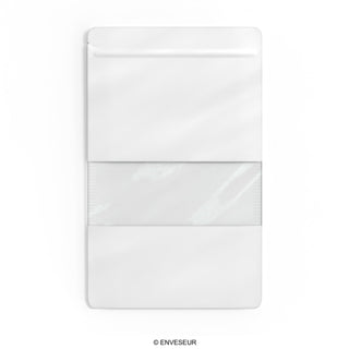 Doypack food bags with window