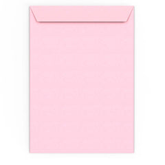 C4 Pale Pink Peel & Seal Envelope (324 x 229mm)