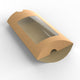 Windowed Pillow Boxes Manila 162 x 114 mm (C6)